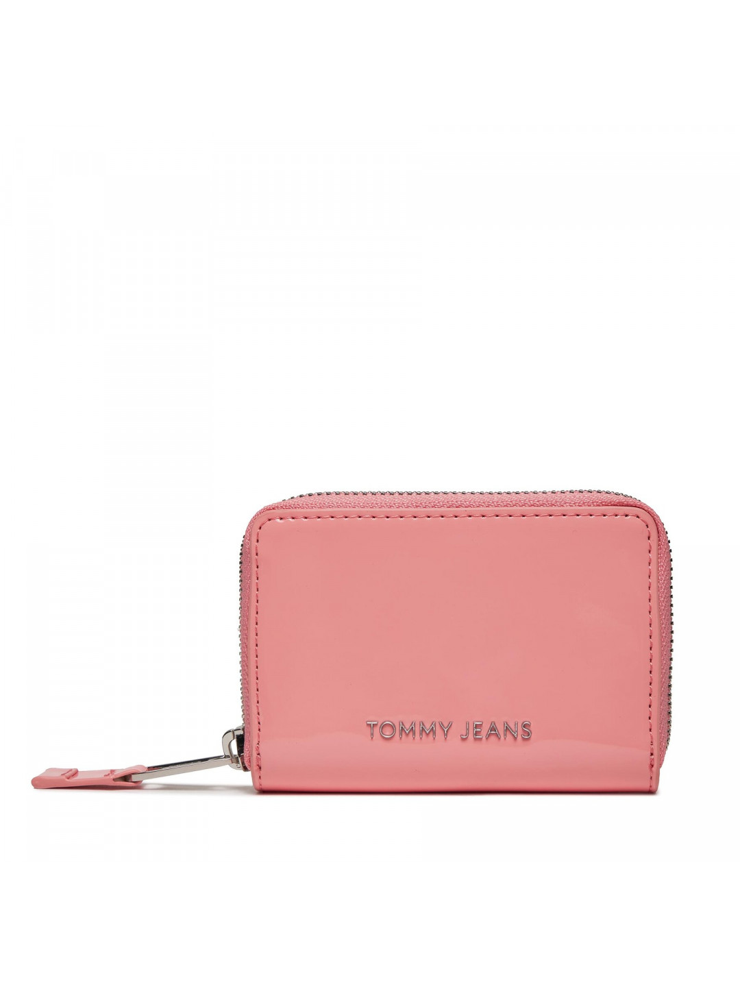 Malá dámská peněženka Tommy Jeans Tjw Ess Must Small Za Patent AW0AW15935 Růžová